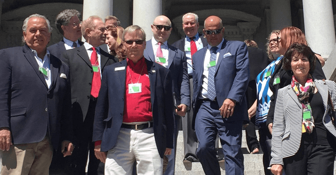 Group of retailers during the HFA Government Fly-in event