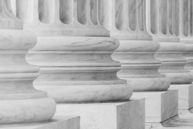 Columns of Capital Hill