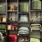 Accessory Display in a furniture store.