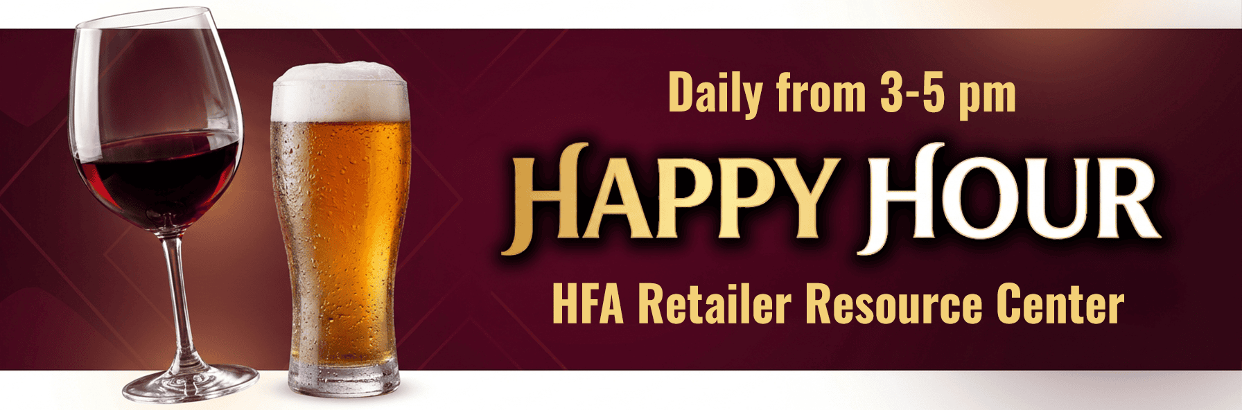 Happy Hour Banner