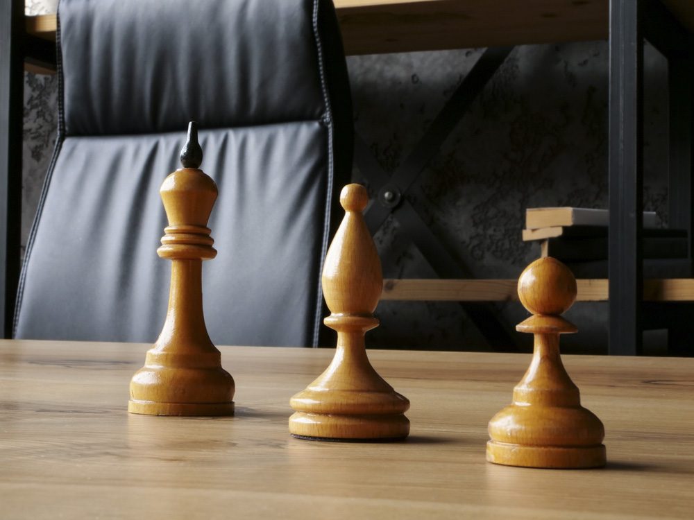 Succession Planning with Chess Pieces. King Queen Pawn